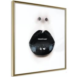 Arkiio Affisch Black Lipstick [Poster] 30x30 Poster